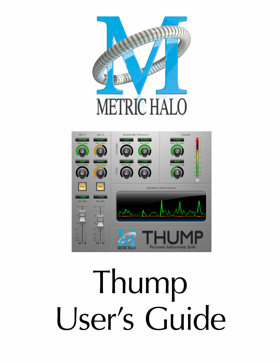 Metric Halo Thump User Manual | 33 pages