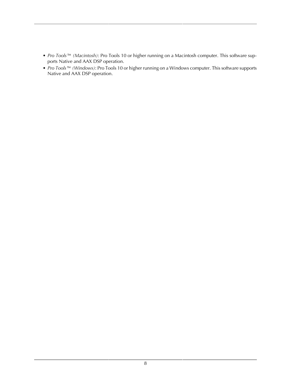 System requirements | Metric Halo Thump User Manual | Page 8 / 33