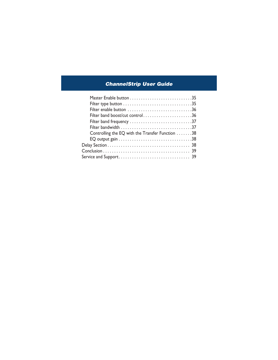 Metric Halo ChannelStrip 2 User Manual | Page 4 / 43