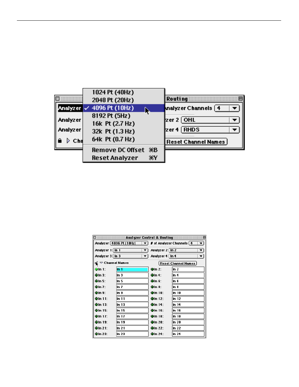 Configuring the routing matrix | Metric Halo SpectraFoo Version 1.5 User Manual | Page 25 / 41