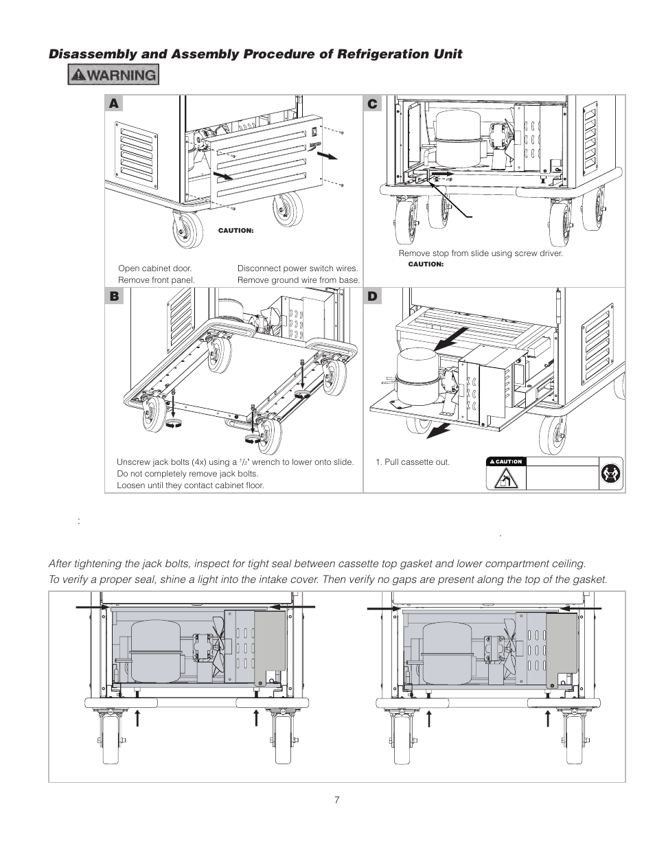 Bc a | Metro R-Series Mobile Refrigerators User Manual | Page 7 / 16