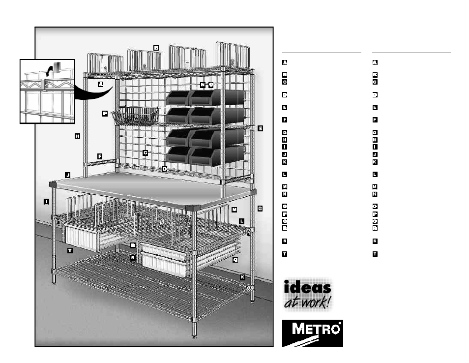 Metro Order Prep/Pick Station User Manual | 1 page