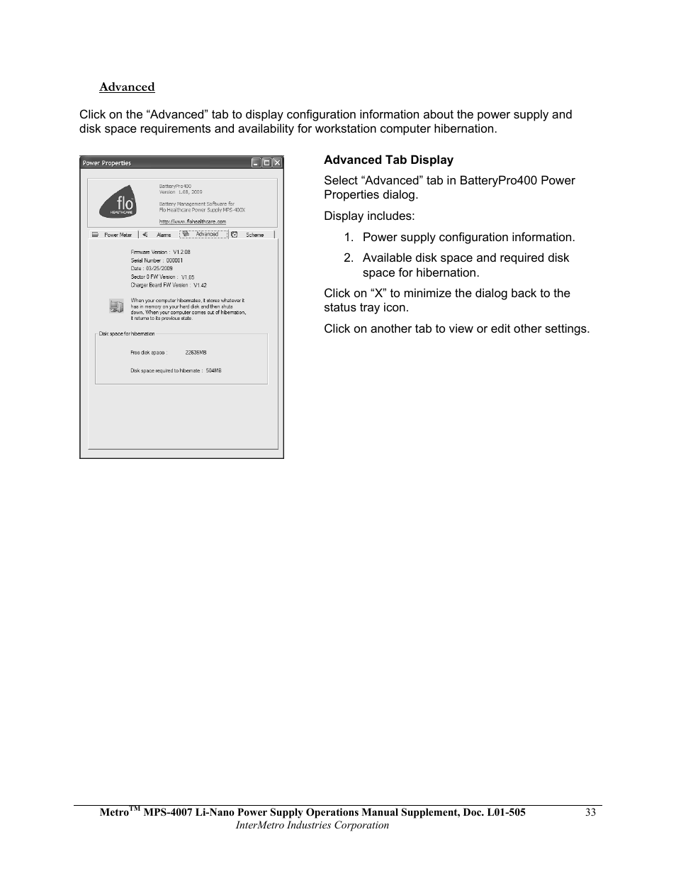 Metro Mobile Computing Workstations MPS-4007 Lithium Ion Nano-Phosphate Power Supply User Manual | Page 33 / 52