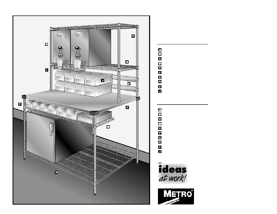 Metro Drive Through/Drink Dispensing Station User Manual | 1 page