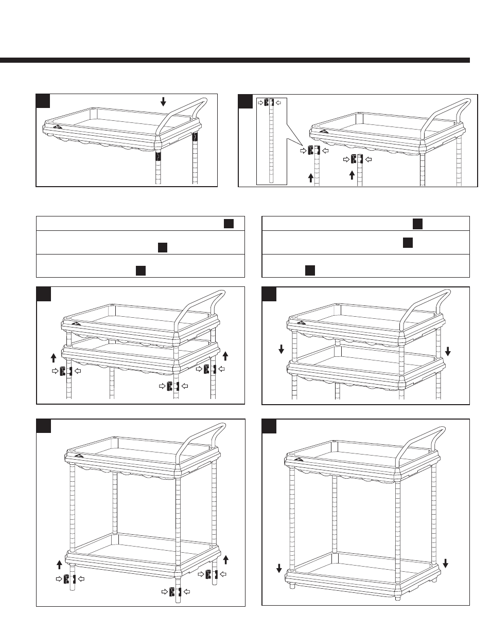 Metro Deep Ledge Utility Cart User Manual | Page 3 / 4