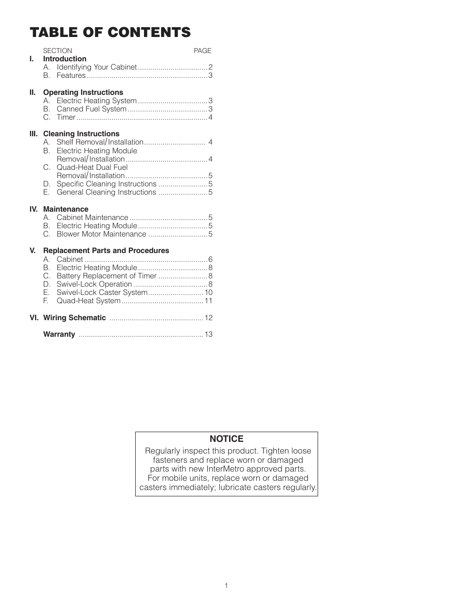 Metro MBQ Heated Banquet Cabinet User Manual | Page 2 / 16