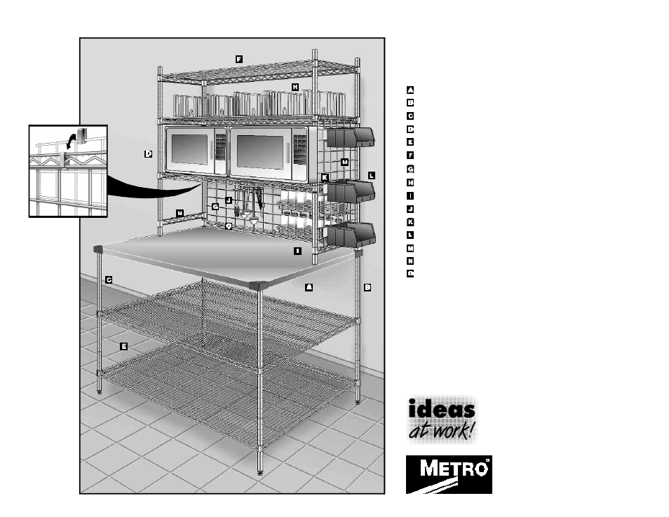 Metro Microwave Prep User Manual | 1 page