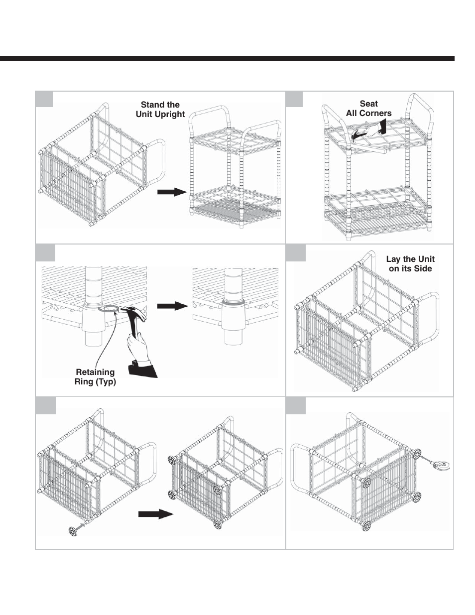 Metro Gas Cylinder Cart User Manual | Page 3 / 4