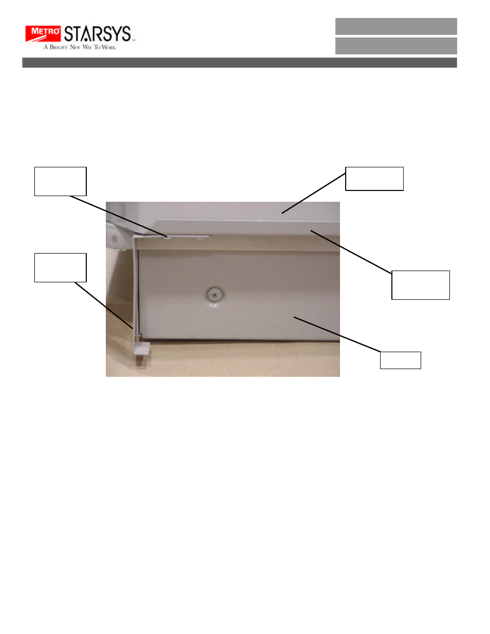 Metro Double Wide Base Filler Kit User Manual | 1 page