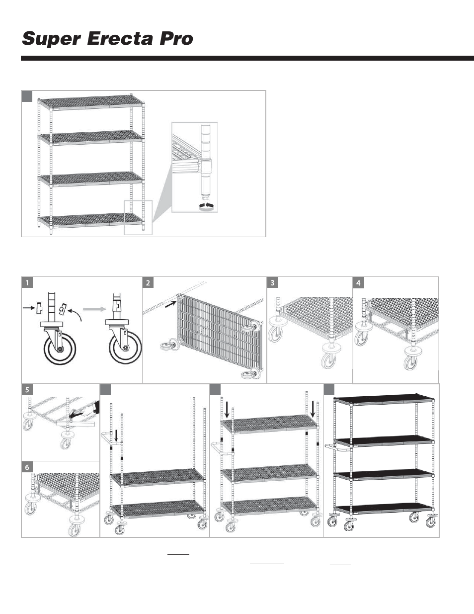 Super erecta pro | Metro Super Erecta Pro User Manual | Page 4 / 8