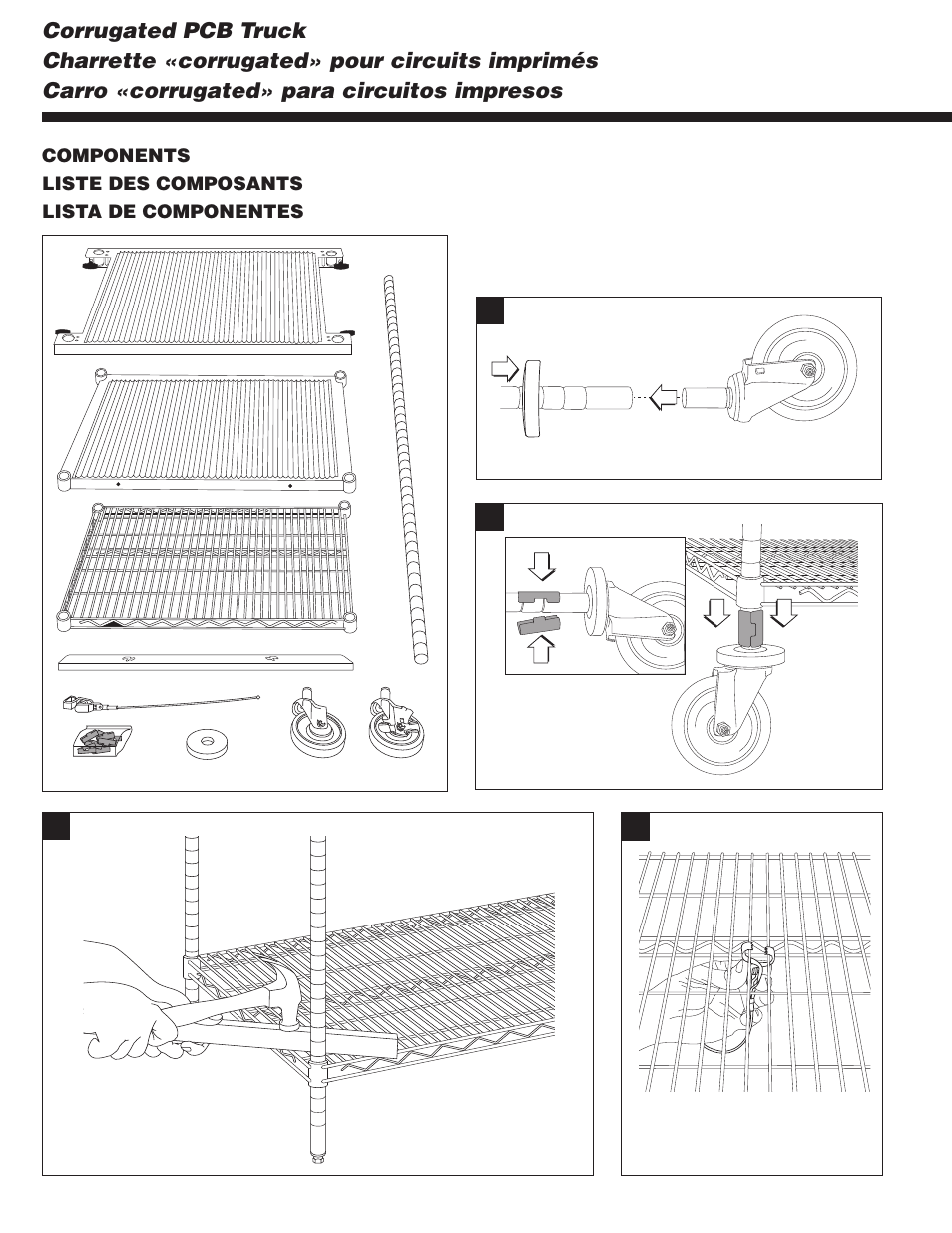 Metro Corrugated PCB Truck User Manual | Page 2 / 4