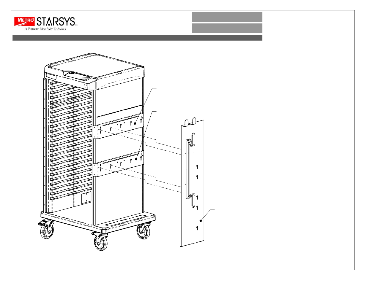 Metro Starsys Difficult Airway Cart User Manual | 4 pages