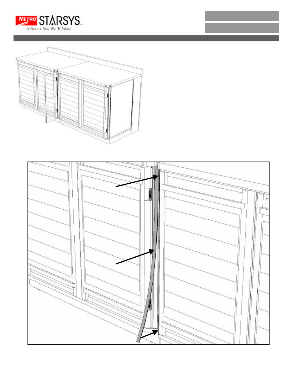 Metro Unit-to-Unit Filler Kit User Manual | 1 page
