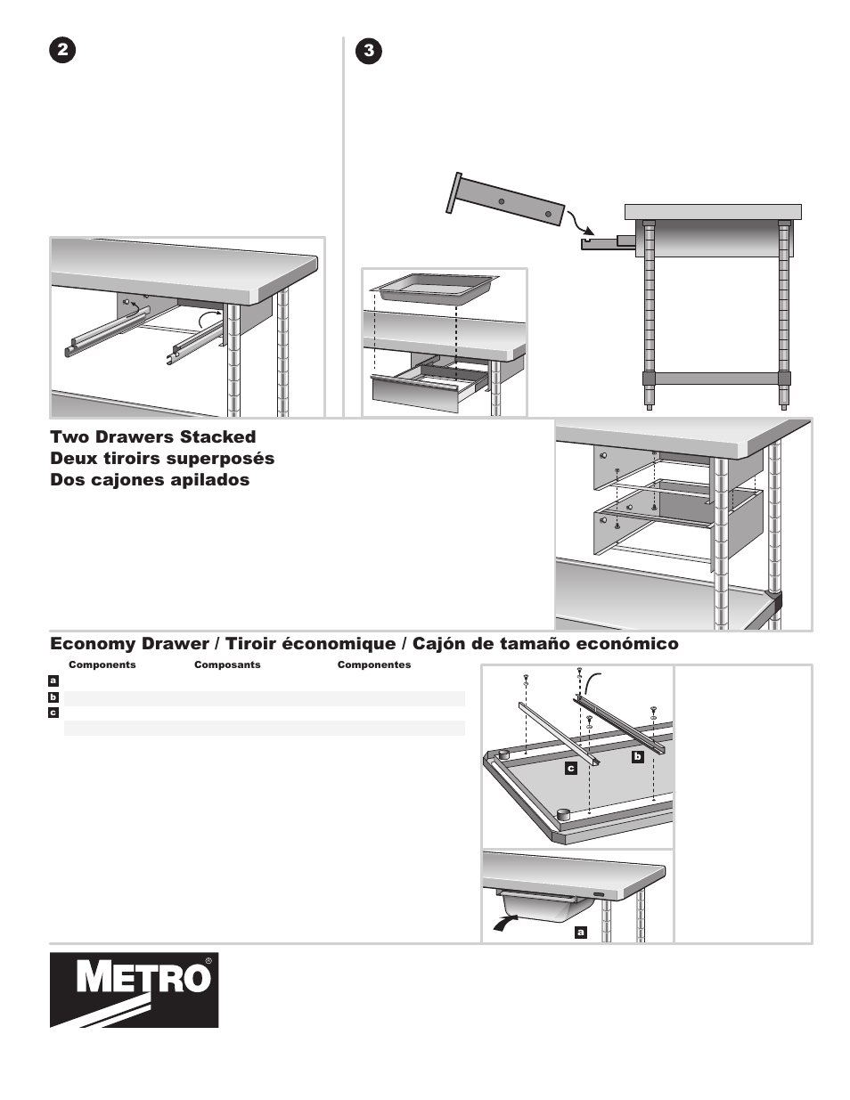 Metro Tables, HD Super, Clean/Work User Manual | Page 6 / 6