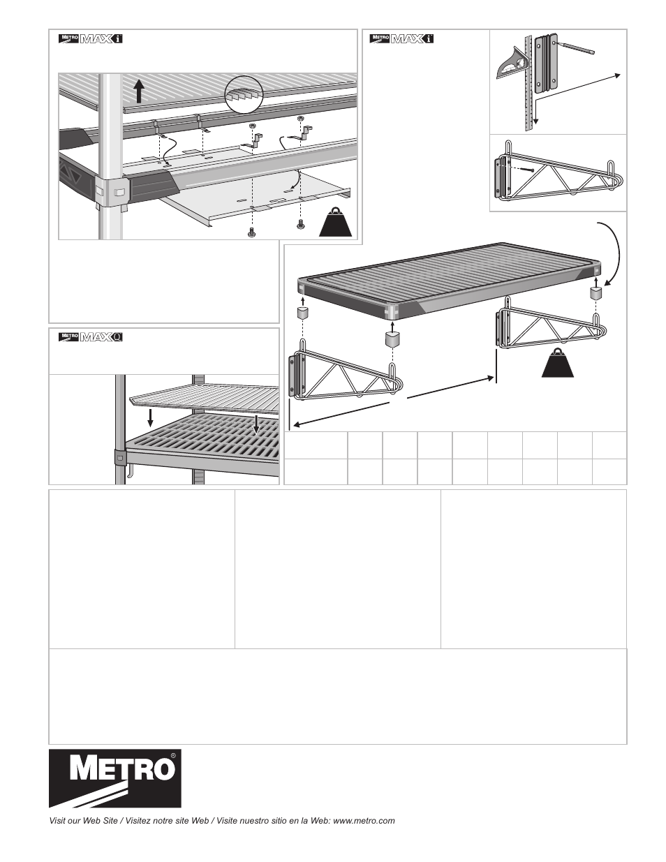Intermetro industries corporation | Metro MetroMax i / MetroMax Q User Manual | Page 12 / 12