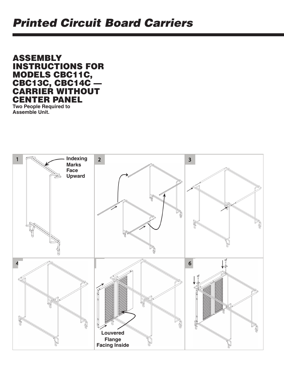 Printed circuit board carriers | Metro Printed Circuit Board Carrier User Manual | Page 2 / 8