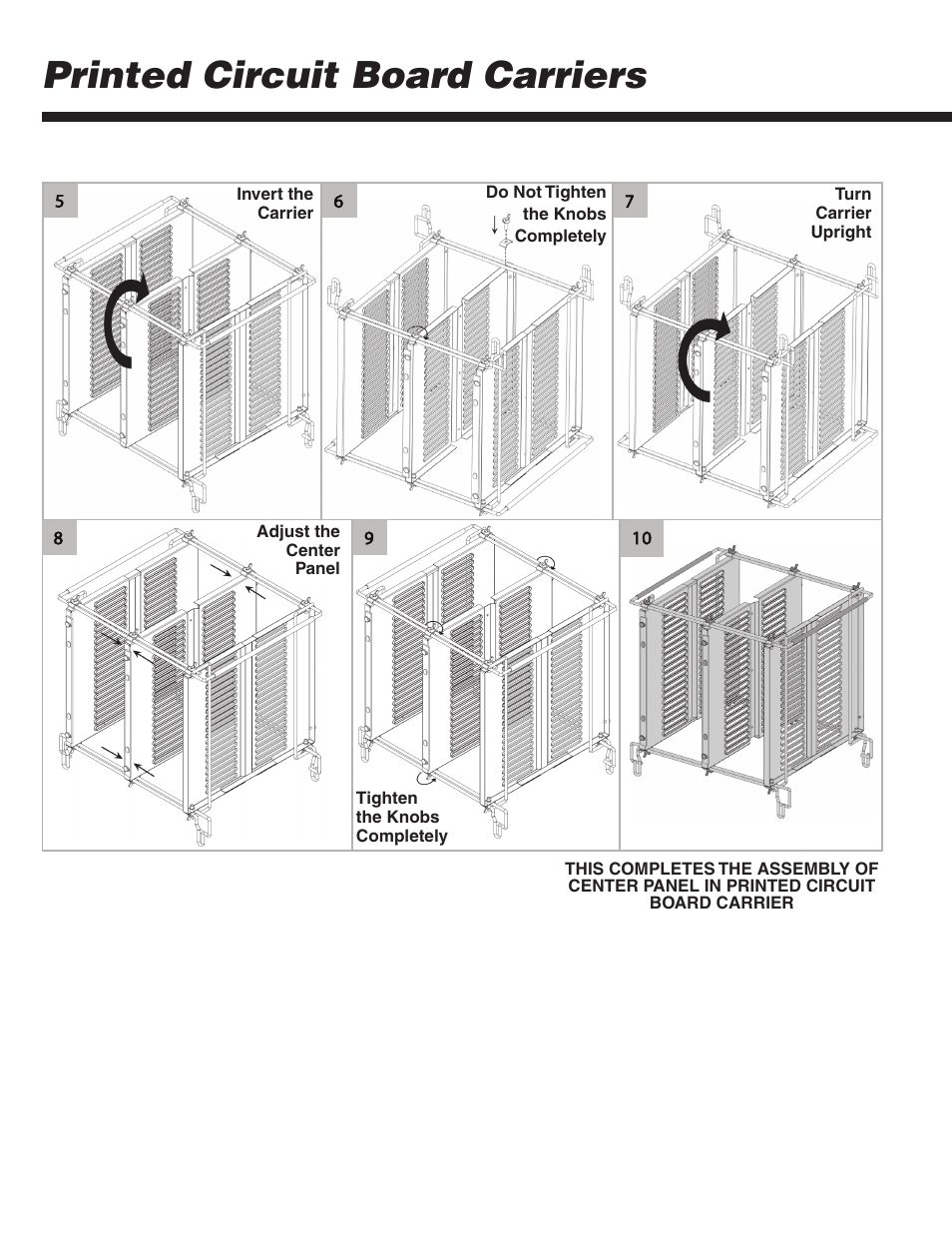 Printed circuit board carriers | Metro Printed Circuit Board Carrier User Manual | Page 6 / 8