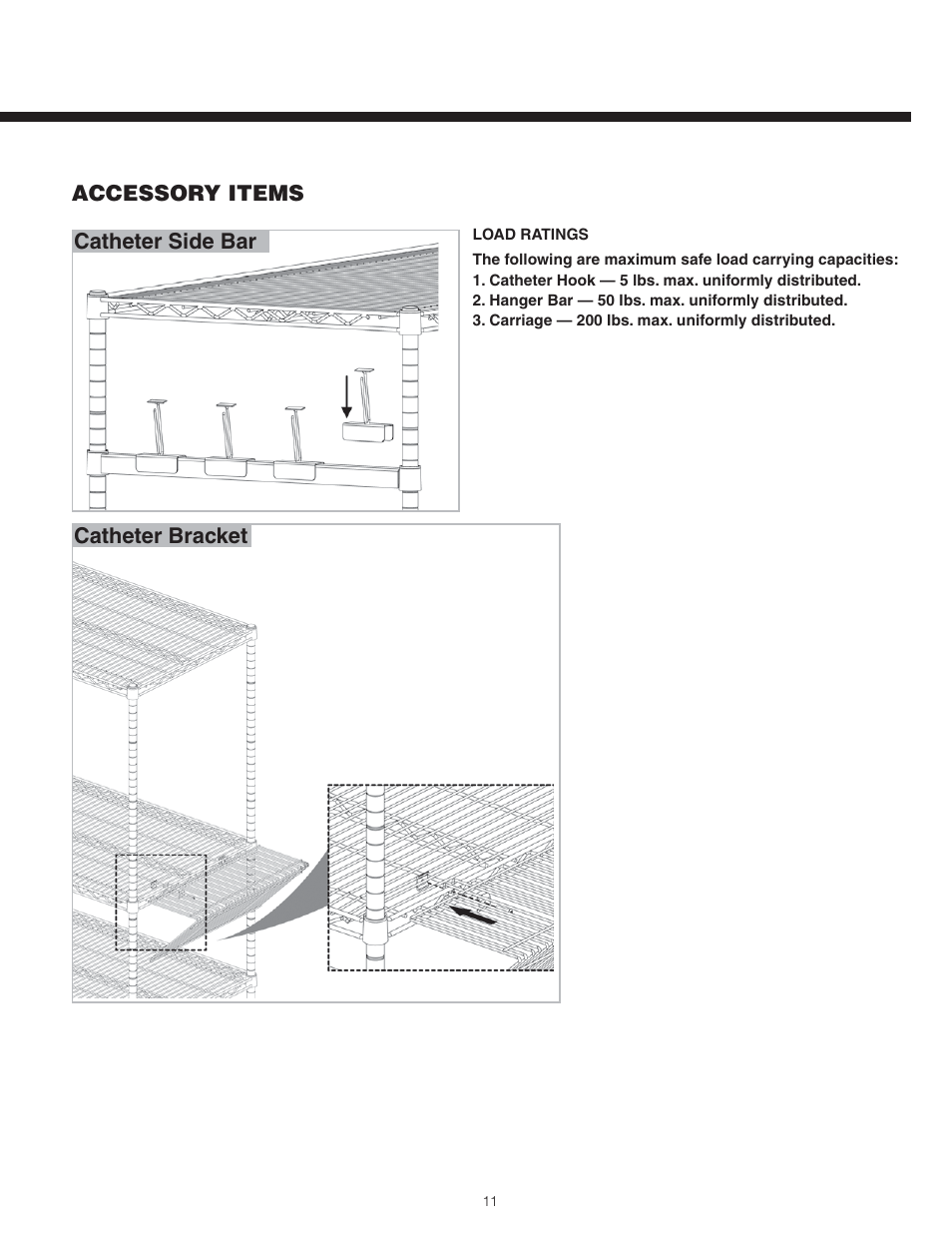 Metro Sterile Wrap Rack User Manual | Page 11 / 12