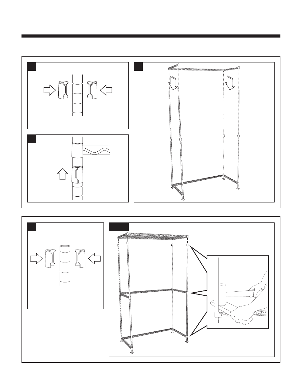 Metro Garment Rack User Manual | Page 3 / 6