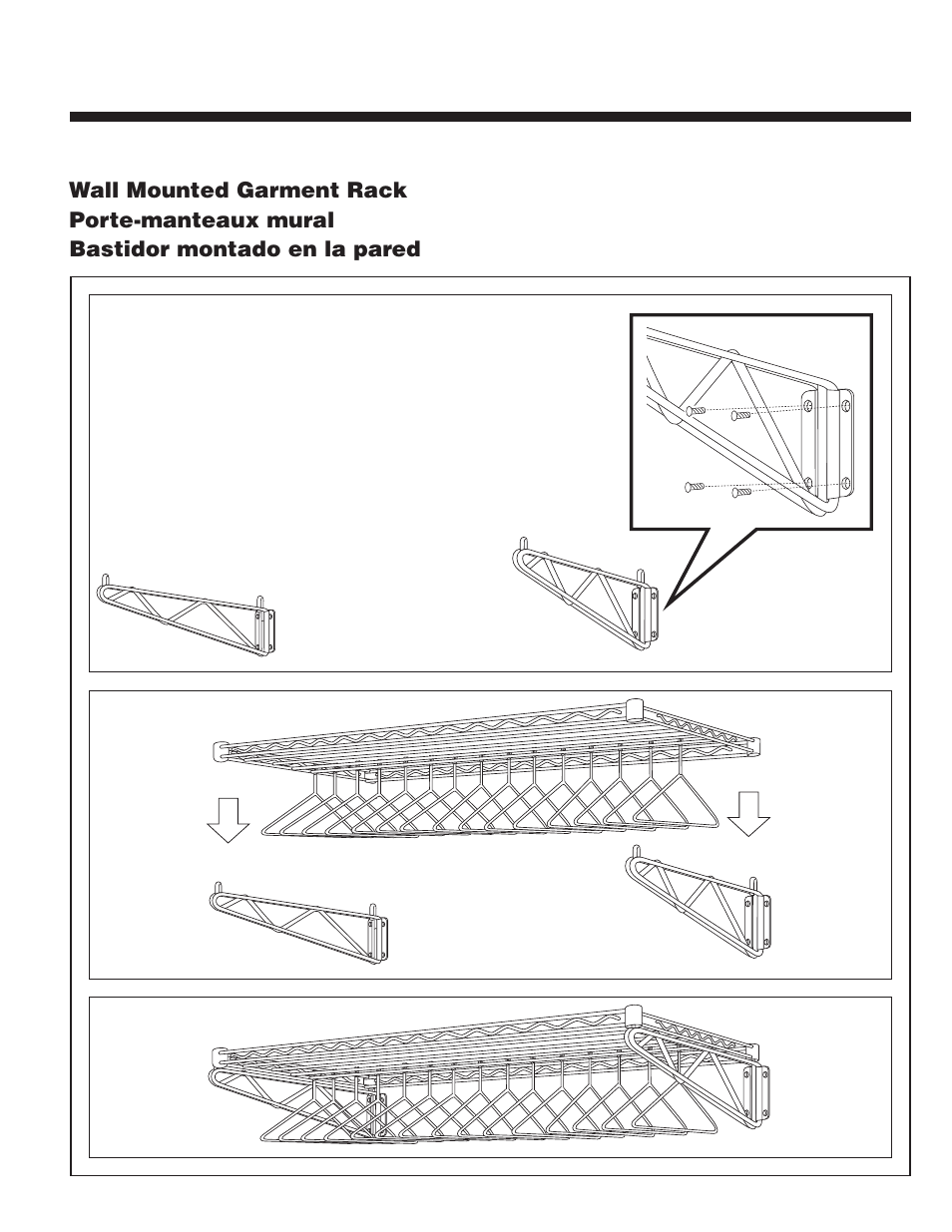 Metro Garment Rack User Manual | Page 5 / 6