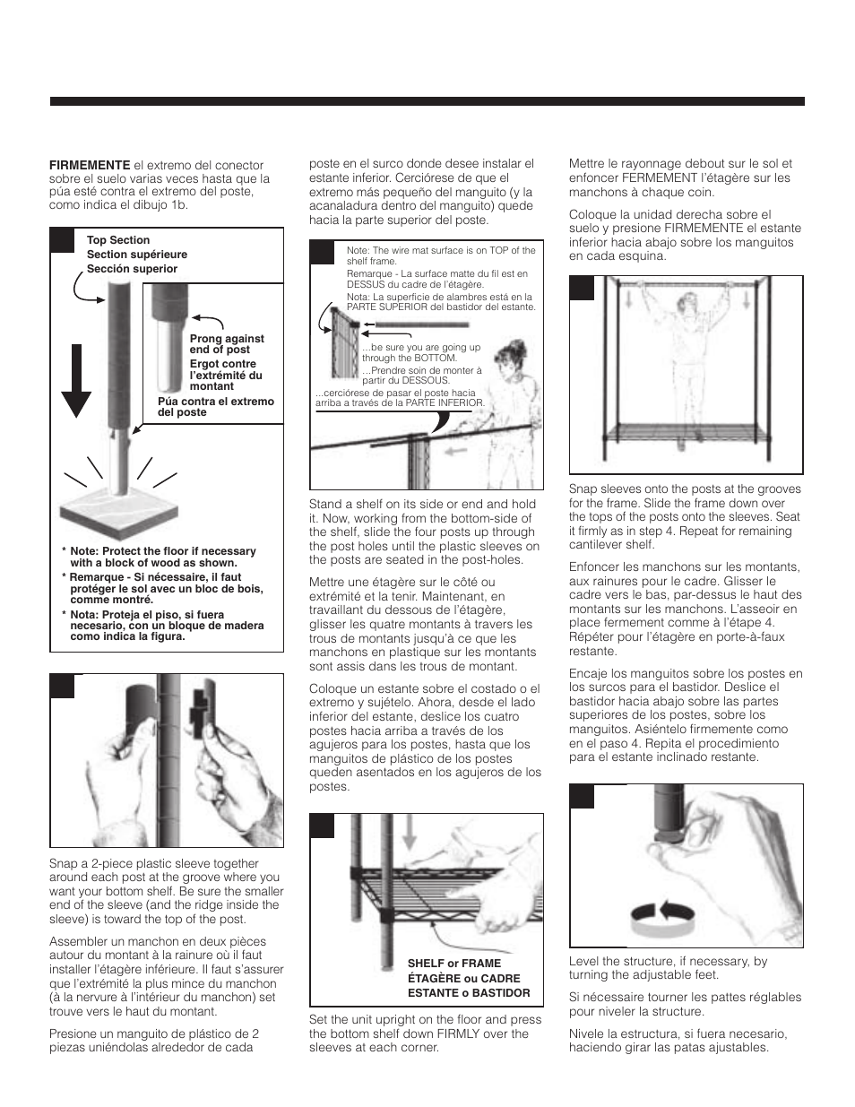Metro Golf Equipment Caddy User Manual | Page 3 / 4