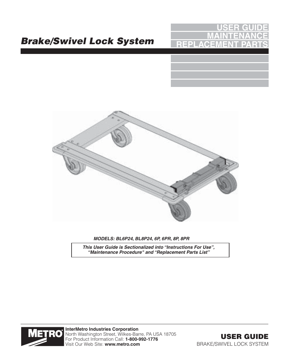 Metro Equipment Platform User Manual | 12 pages