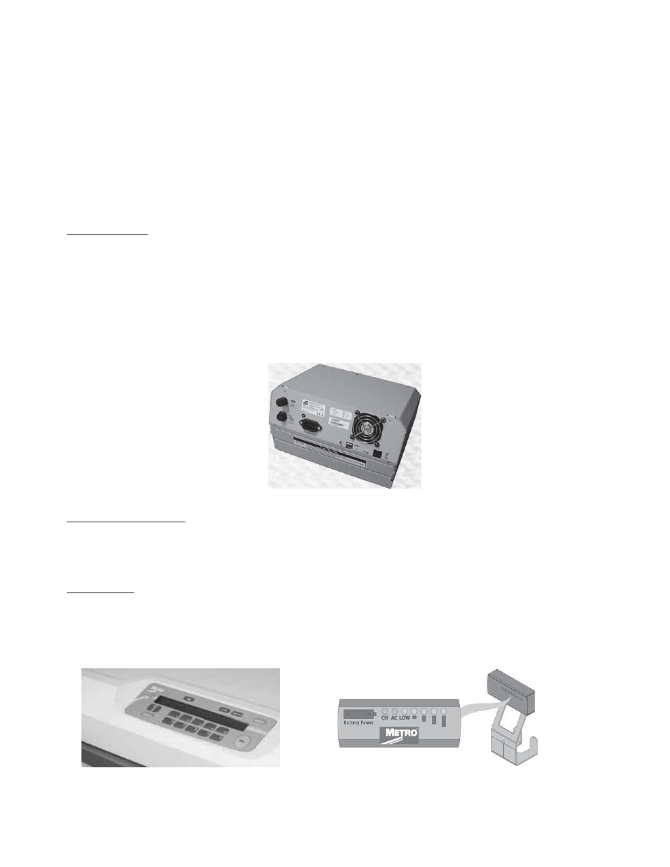 Operation of mobile power cart | Metro Starsys Mobile Power User Manual | Page 7 / 16