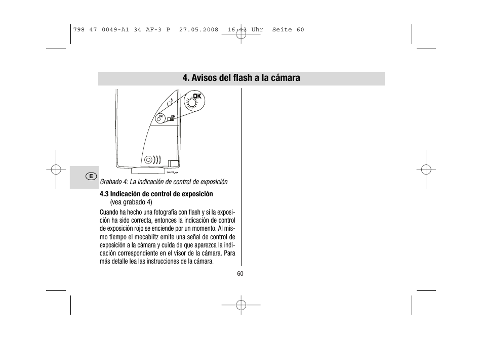 Metz MECABLITZ 34 AF-3 Pentax User Manual | Page 60 / 108