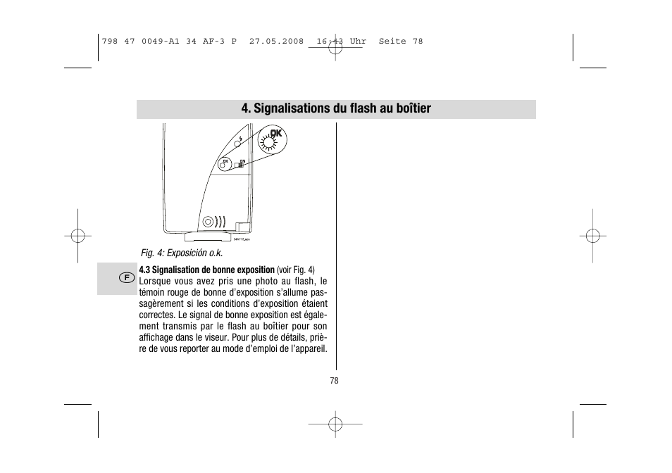 Metz MECABLITZ 34 AF-3 Pentax User Manual | Page 78 / 108