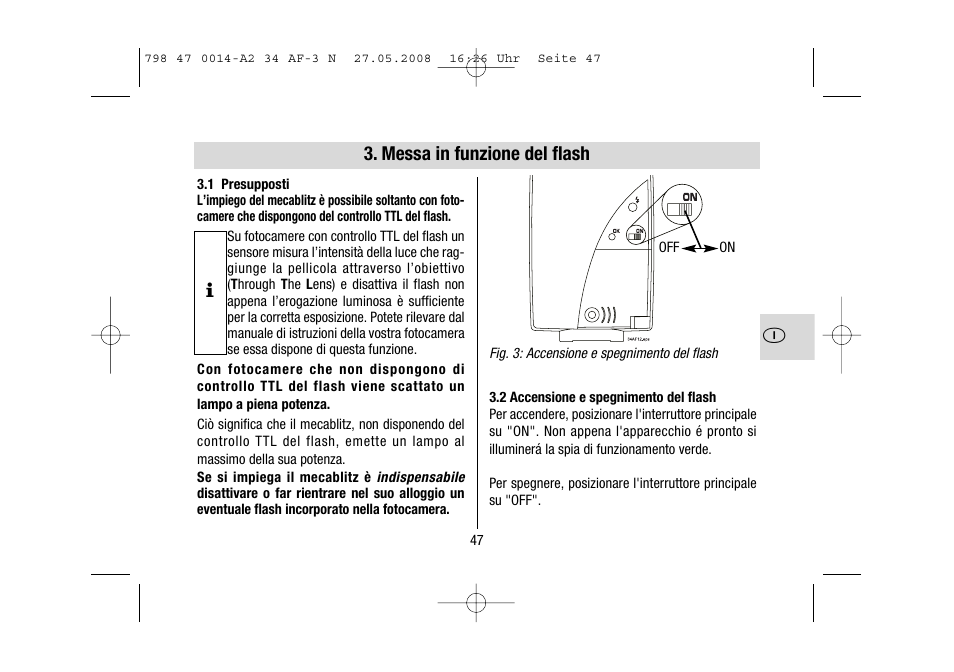 Metz MECABLITZ 34 AF-3 Nikon User Manual | Page 47 / 128