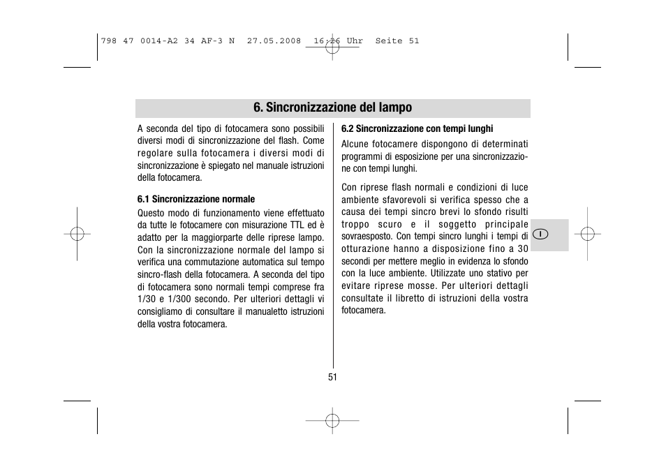 Metz MECABLITZ 34 AF-3 Nikon User Manual | Page 51 / 128
