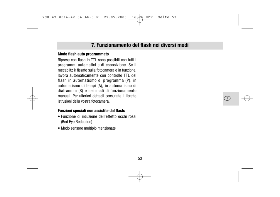 Metz MECABLITZ 34 AF-3 Nikon User Manual | Page 53 / 128