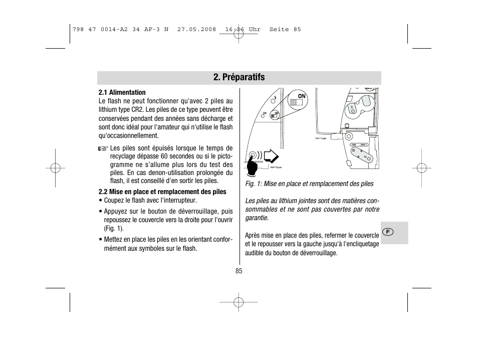 Metz MECABLITZ 34 AF-3 Nikon User Manual | Page 85 / 128