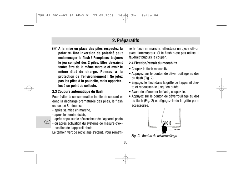 Metz MECABLITZ 34 AF-3 Nikon User Manual | Page 86 / 128