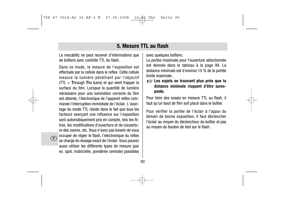 Metz MECABLITZ 34 AF-3 Nikon User Manual | Page 90 / 128