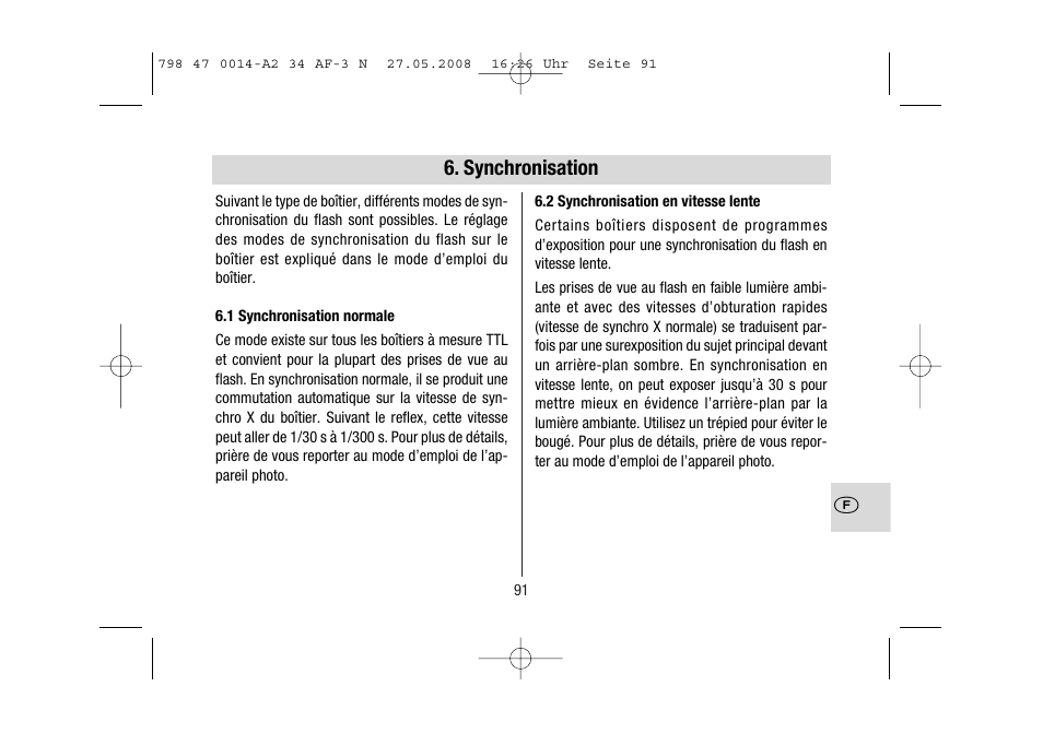 Metz MECABLITZ 34 AF-3 Nikon User Manual | Page 91 / 128