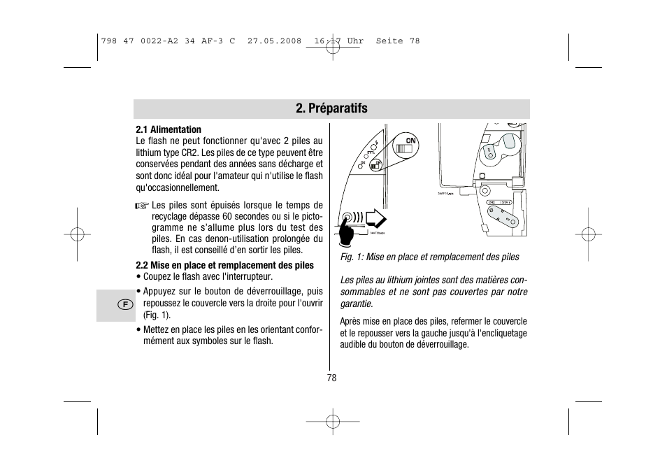 Metz MECABLITZ 34 AF-3 Canon User Manual | Page 78 / 112