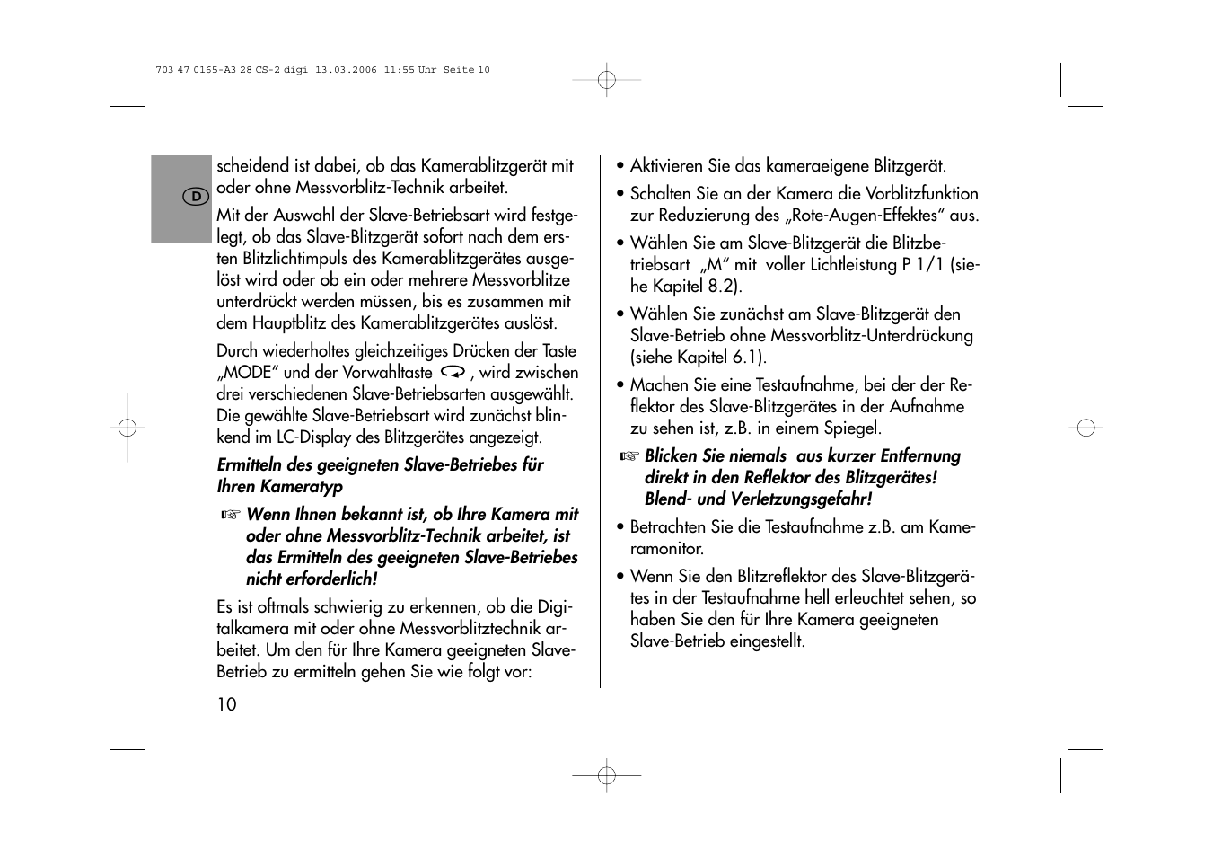 Metz MECABLITZ 28 CS-2 digital User Manual | Page 10 / 176