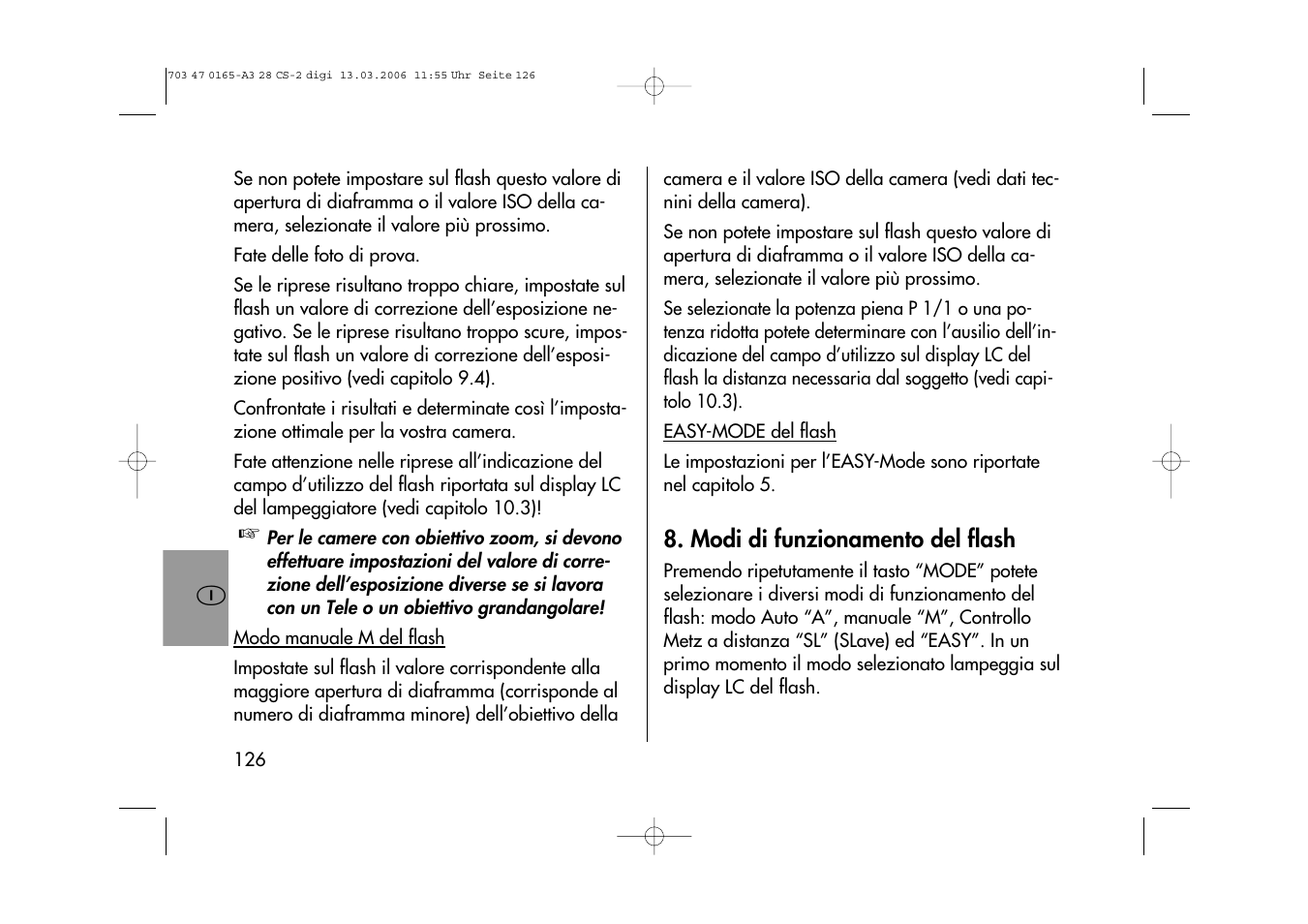 Metz MECABLITZ 28 CS-2 digital User Manual | Page 126 / 176