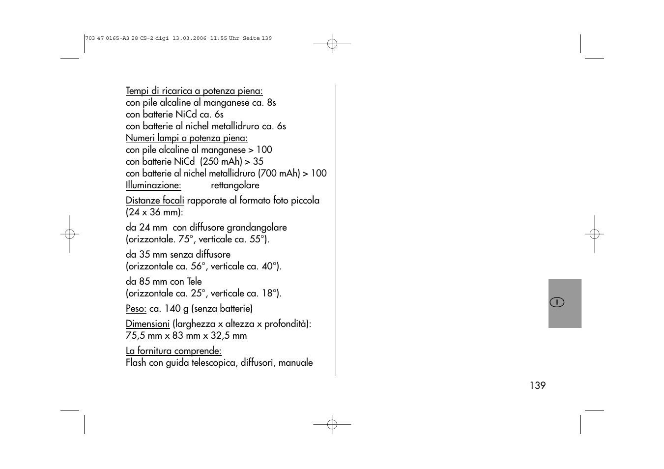 Metz MECABLITZ 28 CS-2 digital User Manual | Page 139 / 176