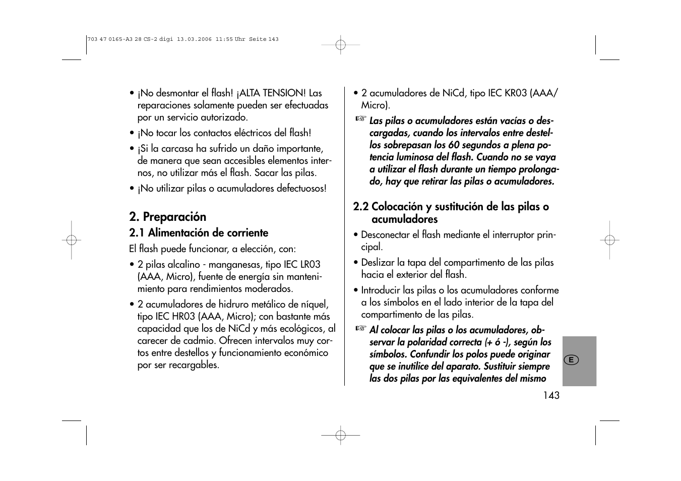 Metz MECABLITZ 28 CS-2 digital User Manual | Page 143 / 176