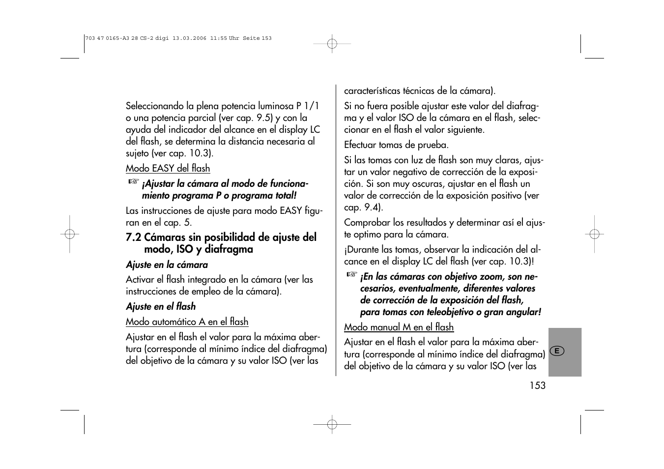 Metz MECABLITZ 28 CS-2 digital User Manual | Page 153 / 176