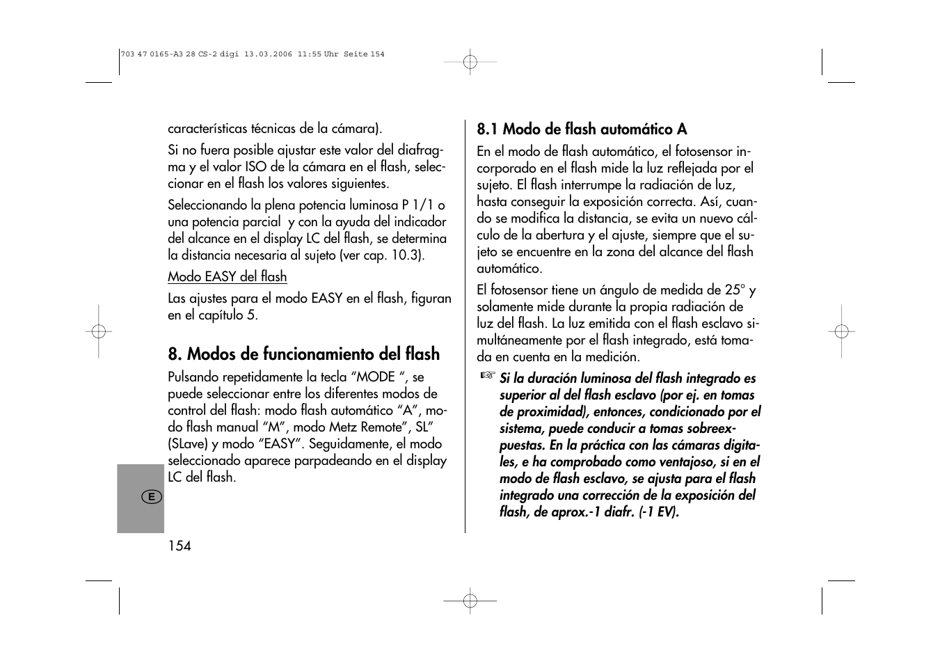 Metz MECABLITZ 28 CS-2 digital User Manual | Page 154 / 176