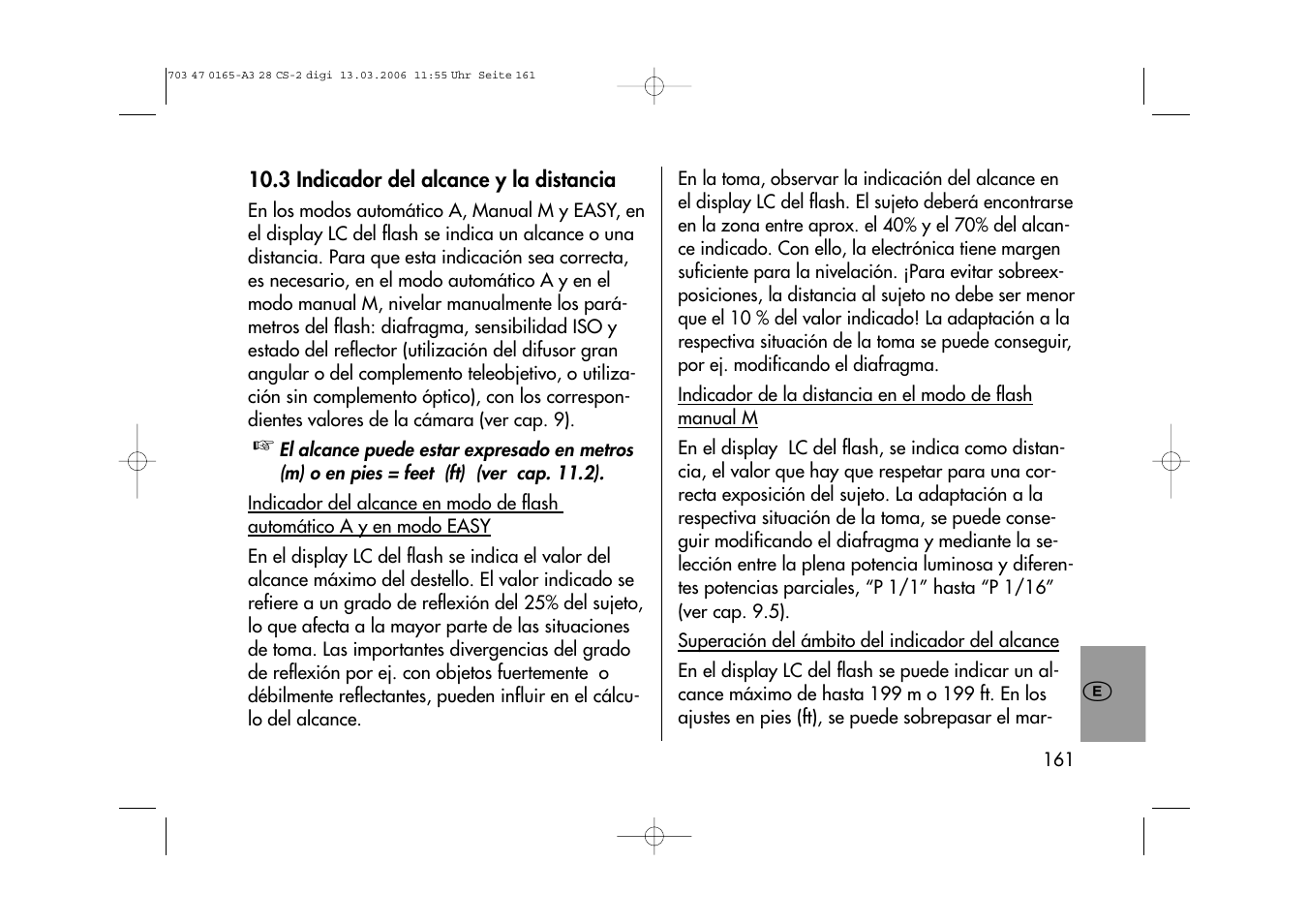 Metz MECABLITZ 28 CS-2 digital User Manual | Page 161 / 176