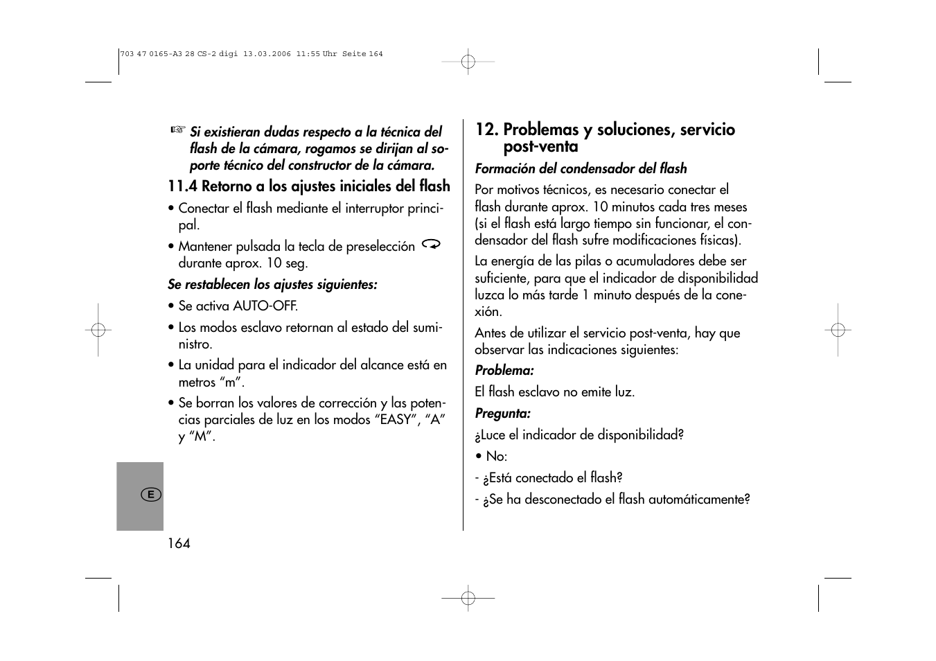 Metz MECABLITZ 28 CS-2 digital User Manual | Page 164 / 176