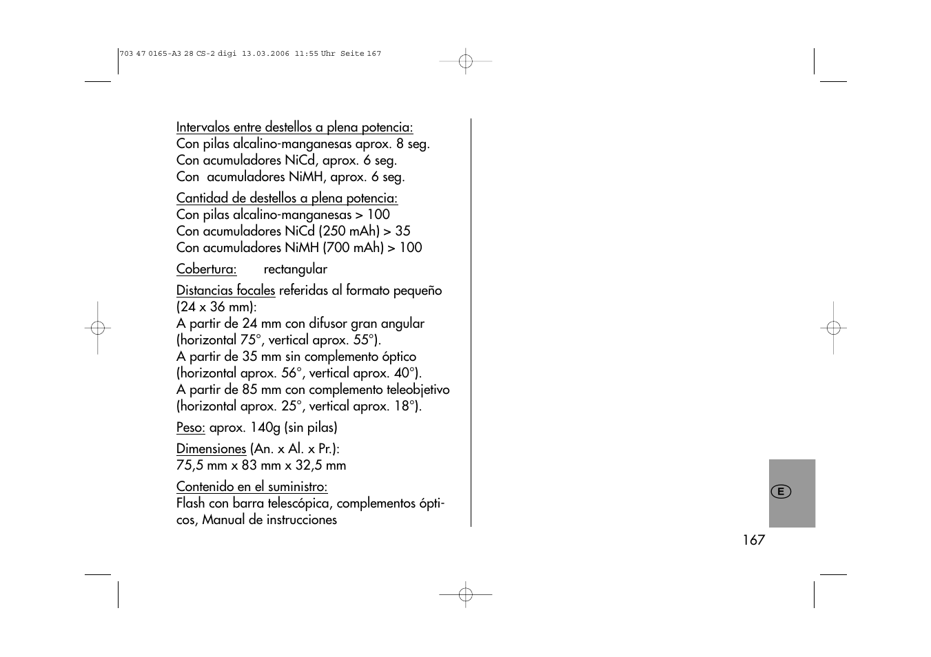 Metz MECABLITZ 28 CS-2 digital User Manual | Page 167 / 176