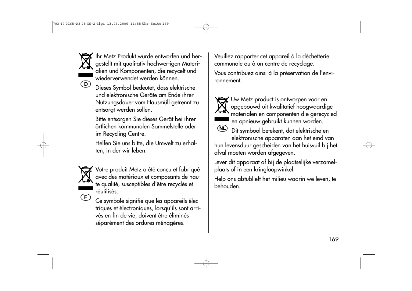 Jl x | Metz MECABLITZ 28 CS-2 digital User Manual | Page 169 / 176