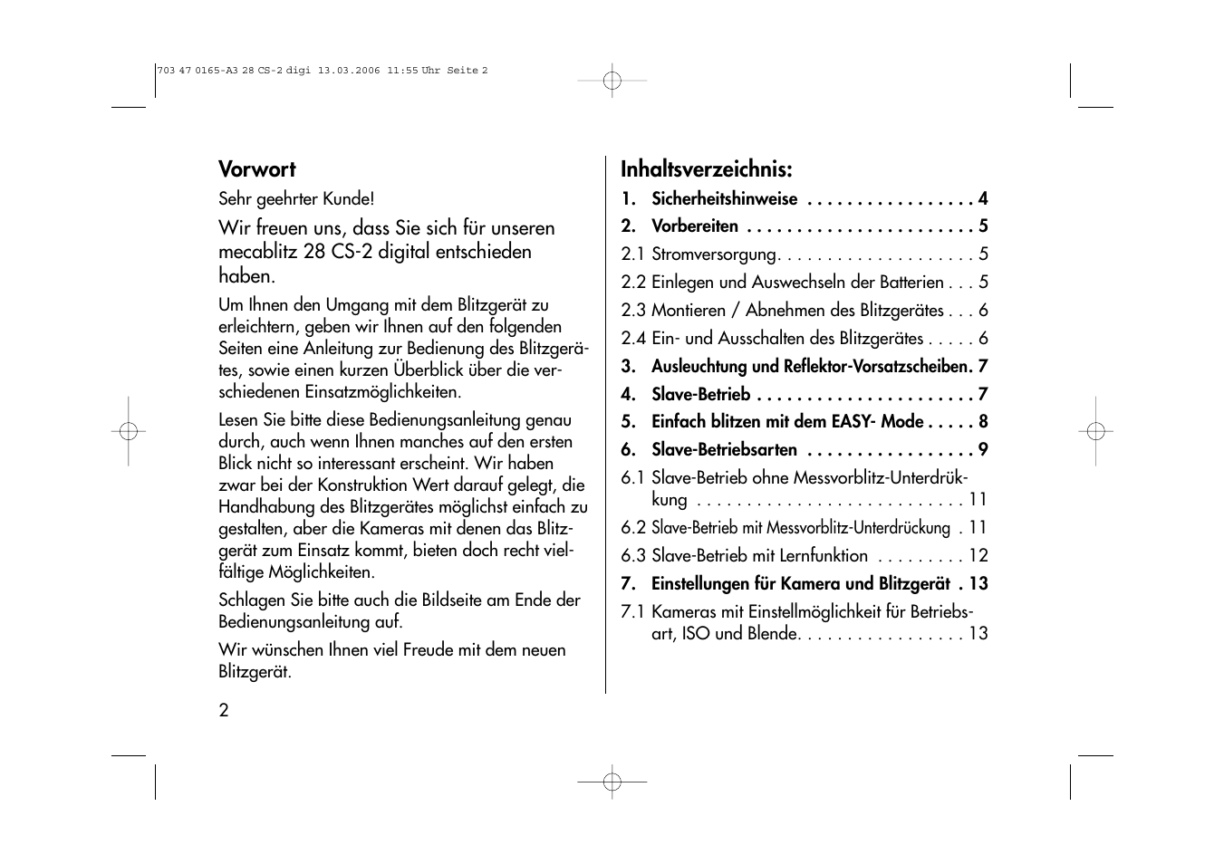Metz MECABLITZ 28 CS-2 digital User Manual | Page 2 / 176