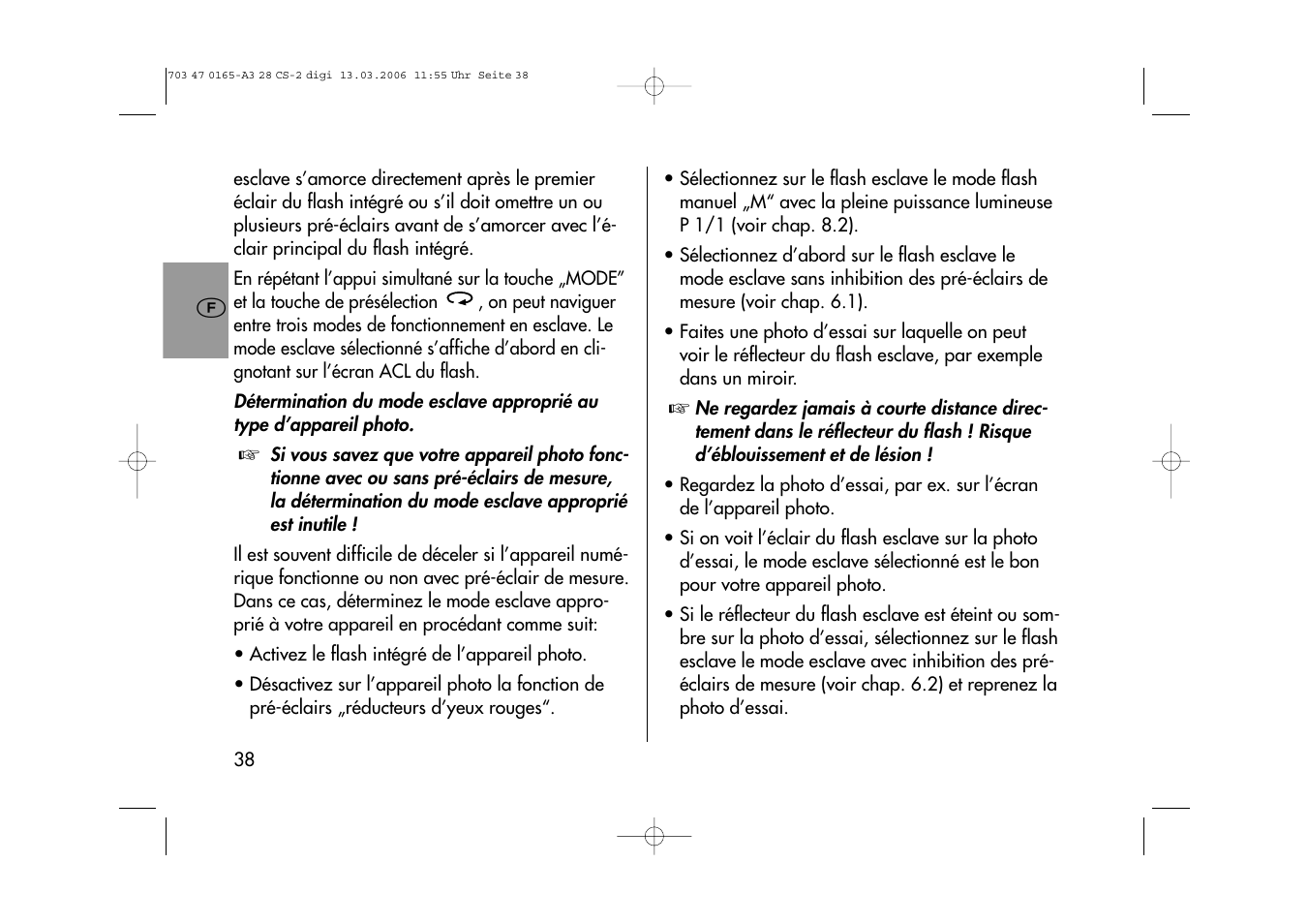 Metz MECABLITZ 28 CS-2 digital User Manual | Page 38 / 176