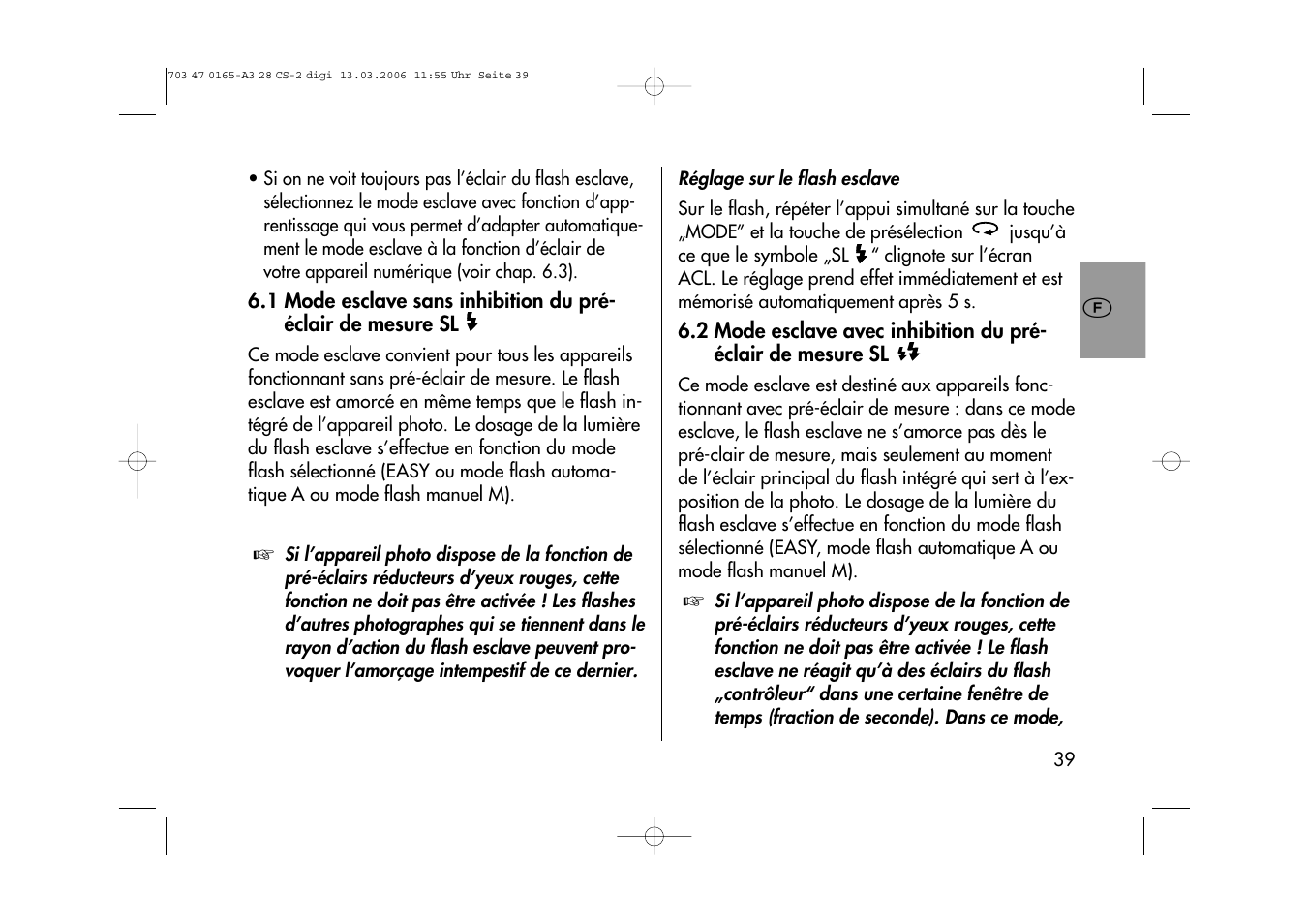 Metz MECABLITZ 28 CS-2 digital User Manual | Page 39 / 176